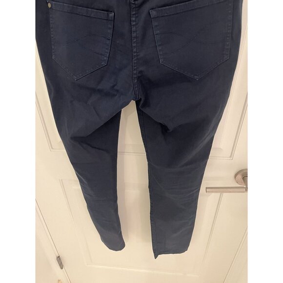 Brunello Cucinelli Twill Casual Chino Women's 5 Pocket Blue Pants Size 8 - Picture 9 of 15